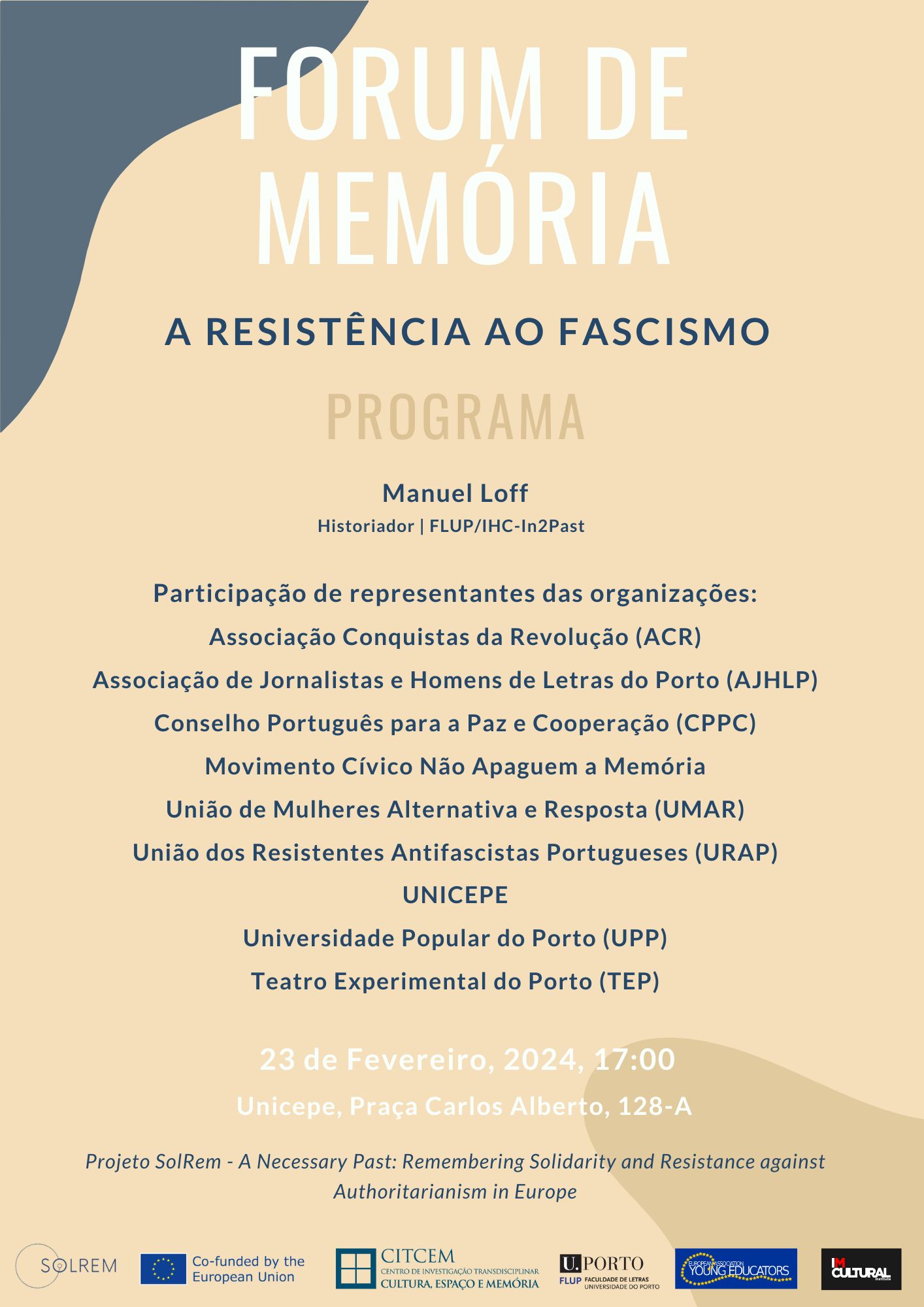 Flyer - Memory Forum Antifascism (1)