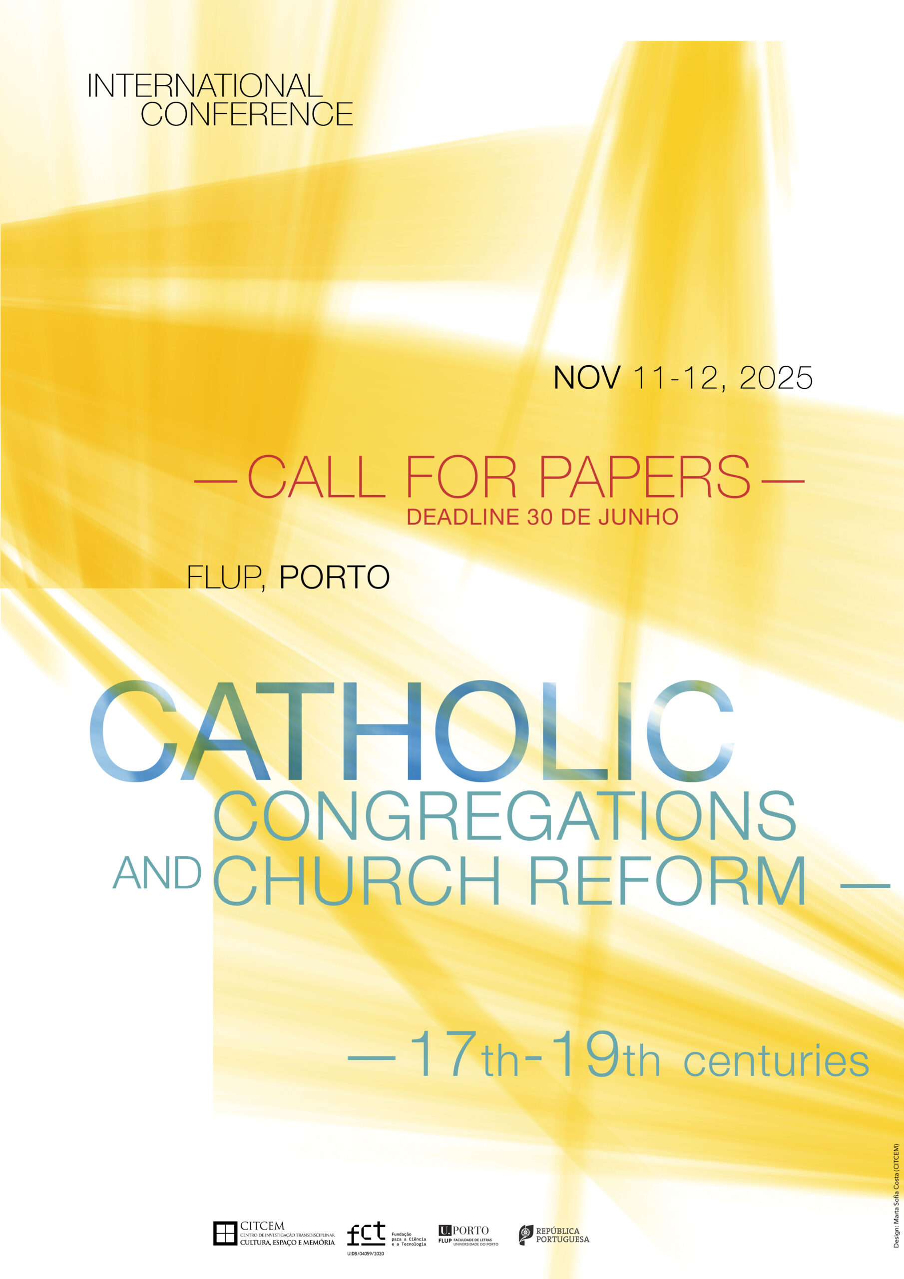 2025_AS CONGREGAÇÕES CATÓLICAS_RIBEIRO_cartaz_ING_CALL