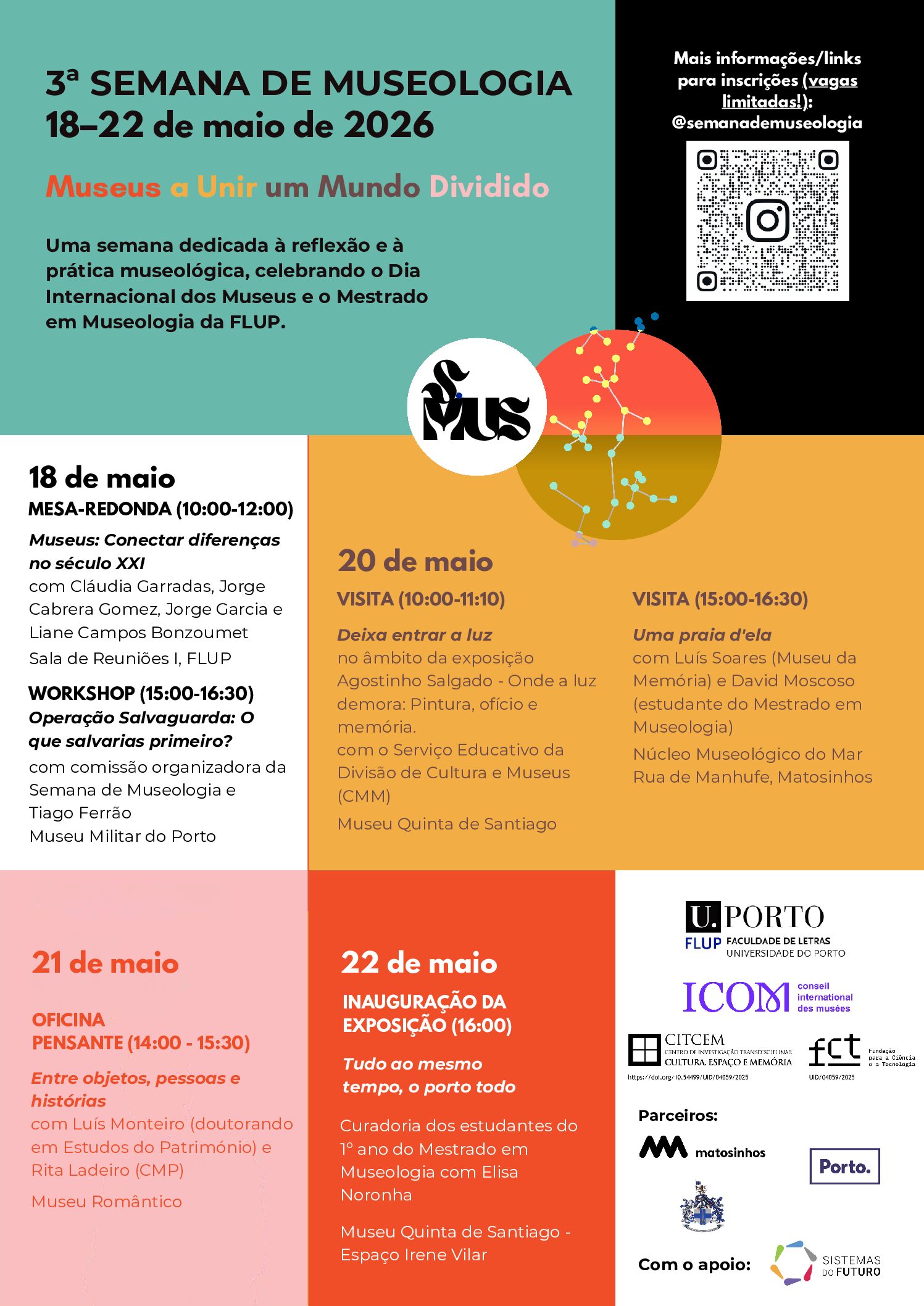 Cartaz final Semana de Museologia