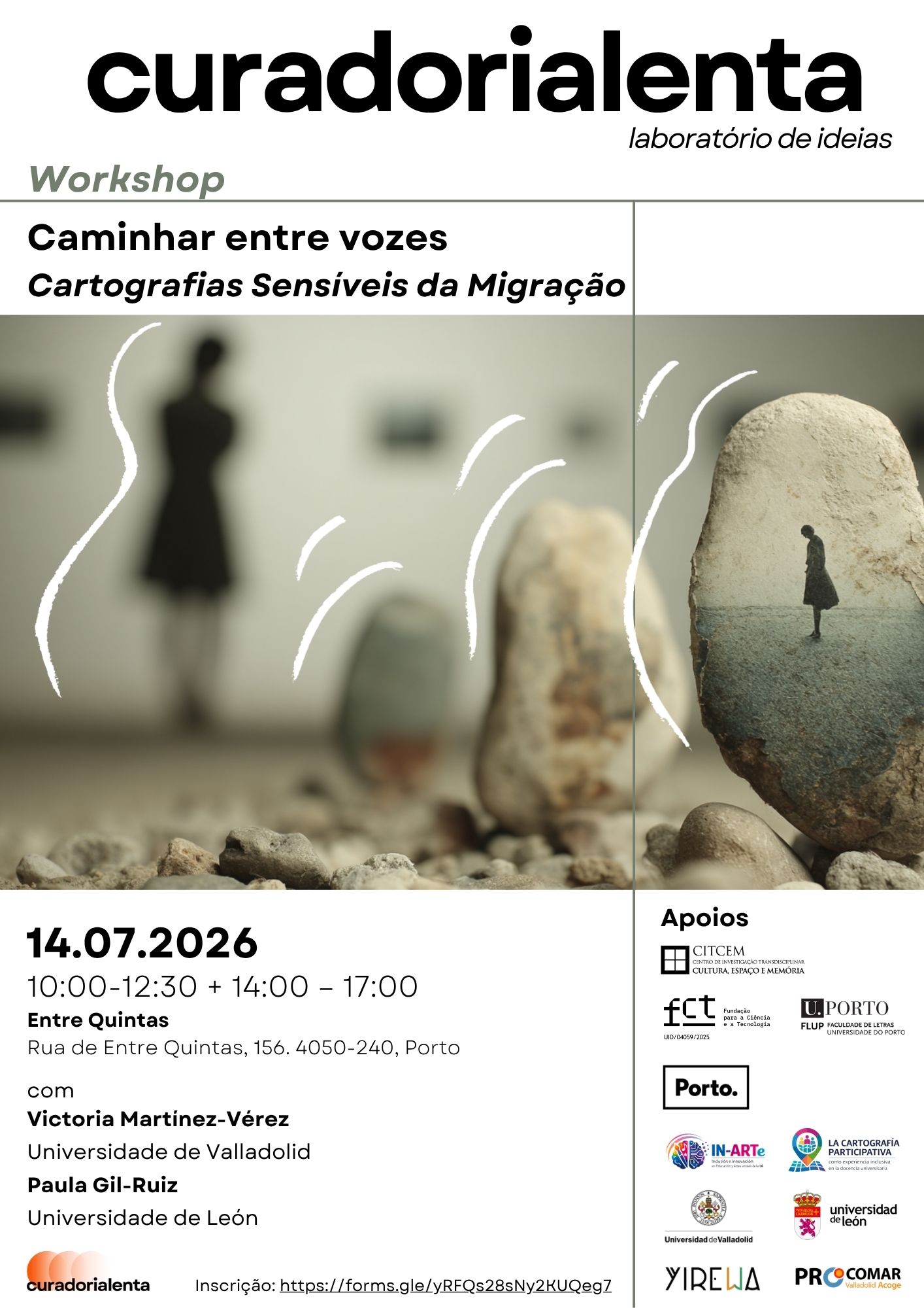 Cartaz caminhar entre vozes_rev